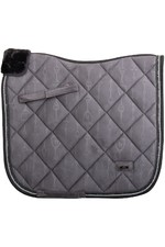 2022 HV Polo Lauren Dressage Saddle Pad 802493450 - Zinc Grey